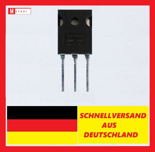 IRFP460A Transistor NMOSFET 500V 280W 20A TO247 Power Mosfet FET Neu