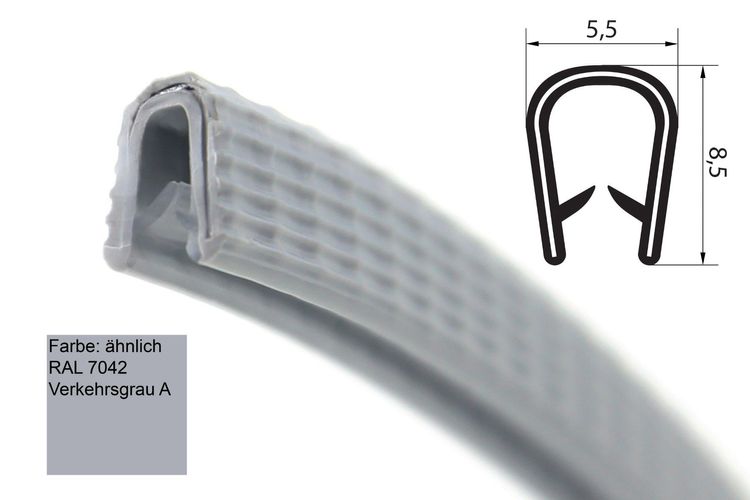 SMI Kantenschutz für Bleche 0,5 -32 mm Klemmprofil PVC Kederband kaufen bei