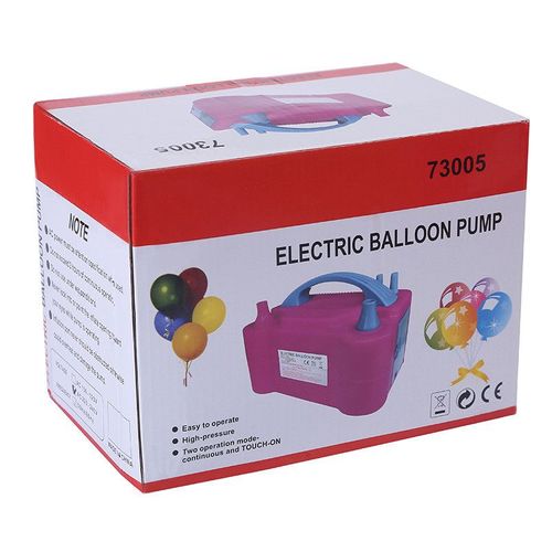 Ballonpumpe Elektrisch, Luftballonpumpe 600W mit Doppeldüse