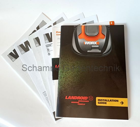 Worx Landroid Anleitung Modell WG 790E 754E 794E 796E kaufen bei