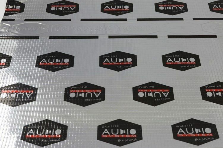 Audio System Alubutyl 1500 Dämmmaterial 5 Stück = 1,5m² Alubutyl