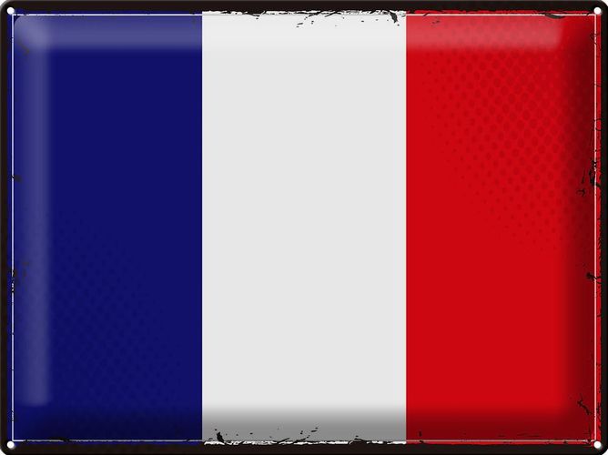 Deko Flagge Frankreich