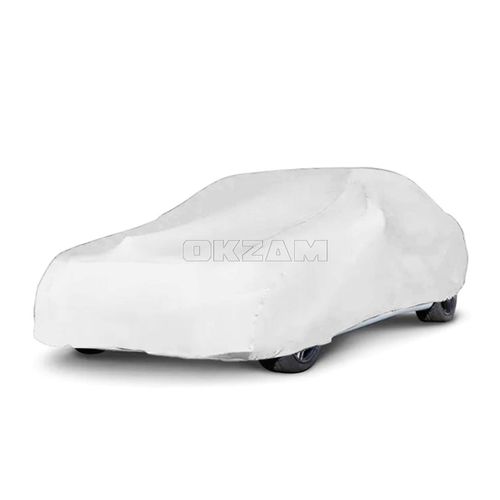 Autoschutzhülle Cover atmungsaktiv Abdeckung Ganzgarage Schutzplane Weiß M  kaufen bei