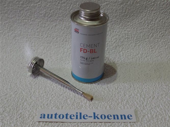175g Cement Fast Dry BL + Pinsel Minicombi Reifenreparatur Kleber