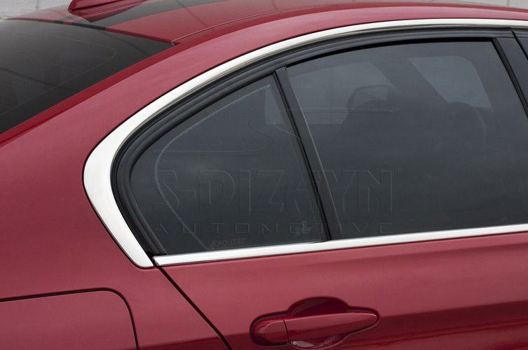 Fensterleisten Fensterrahmen für BMW 3er F30 Stufenheck 2012-2019 Glan