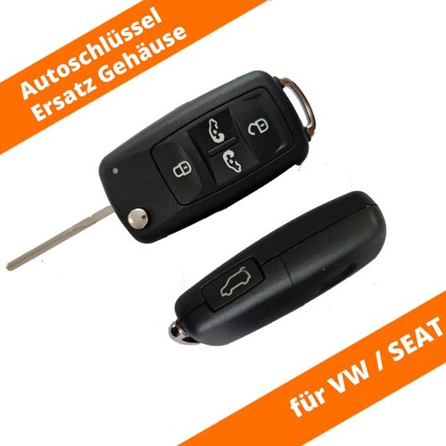 5 Tasten Auto Schlüssel Gehäuse für VW T5 T6 Multivan Sharan Seat Alhambra  kaufen bei