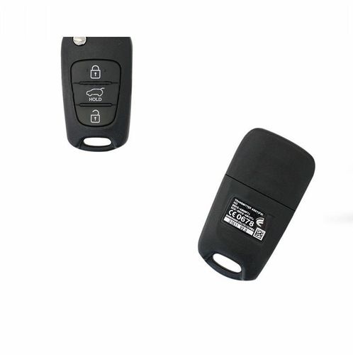 Kaufe 3-Tasten-Klapphülle für Autoschlüssel, für Hyundai i20 i30 ix35  Picanto Sportage