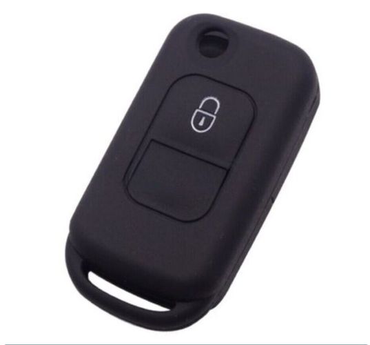 Auto Schlüssel Silikon Schutz Hülle Schwarz für Mercedes Car Key Cover  kaufen bei