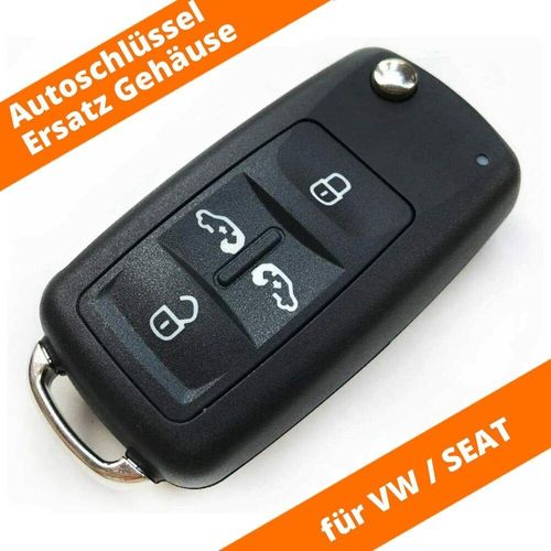 4 Tasten Auto Schlüssel Gehäuse für VW T5 T6 Multivan Sharan Seat