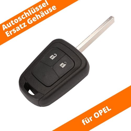 Kaufe 2-Tasten-Flip-Auto-Schlüsselanhänger-Gehäuse aus Kunststoff ohne Chip  für Vauxhall Opel Astra J Insignia Zafira Meriva