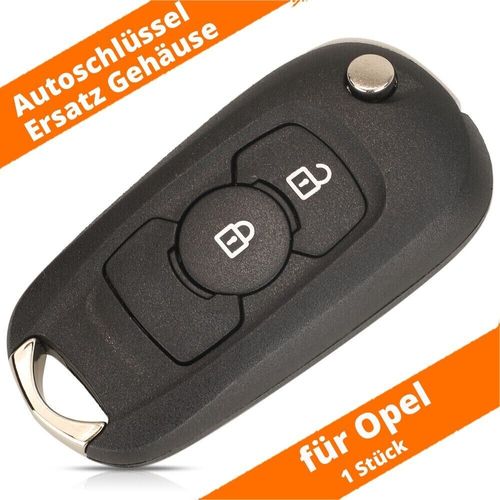 Schlüsselhülle für Ford 3-Tasten Klapp Autoschlüssel - Schlüsselhülle