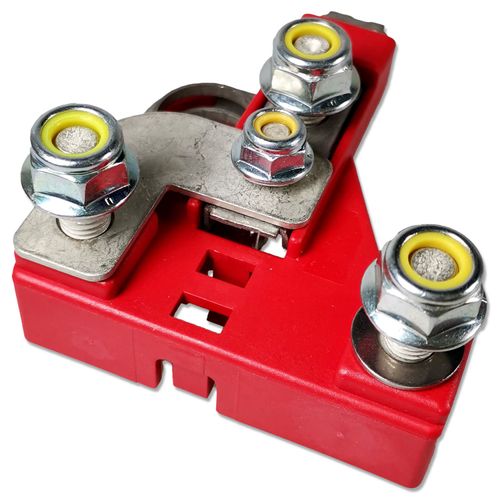 MTA M686DX Batteriepolklemmenset mit 3 Abgängen inkl. rote Abdeckung , 9,99  €