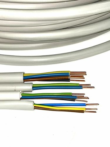 NYM Kabel 5x2,5mm², Stromkabel, Elektrokabel, Feuchtraumkabel