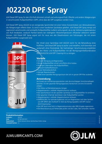 Dieselpartikelfilter-Reiniger, 400 ml, Spraydose