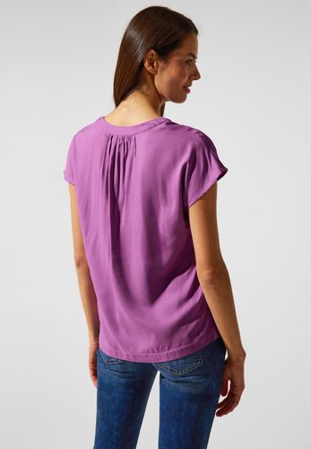 Street One Blusenshirt in Unifarbe in Meta Lilac kaufen bei Hood.de -  Farbrichtung Violett