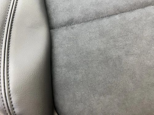 Lehnen Bezug Sitzbezug Leder Sitz vorn links VW Sharan 7N Seat Alhambra  schwarz kaufen bei