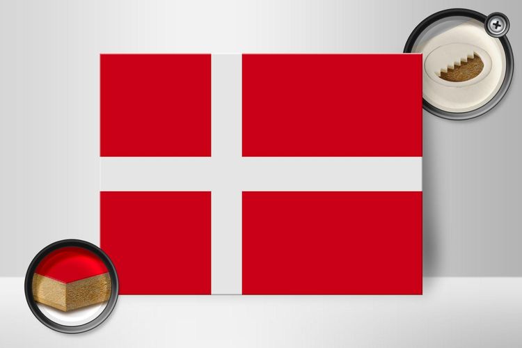 Dänemark Flagge 150x90 Cm – Wetterfest, Doppelt Genäht Für Innen & Außen