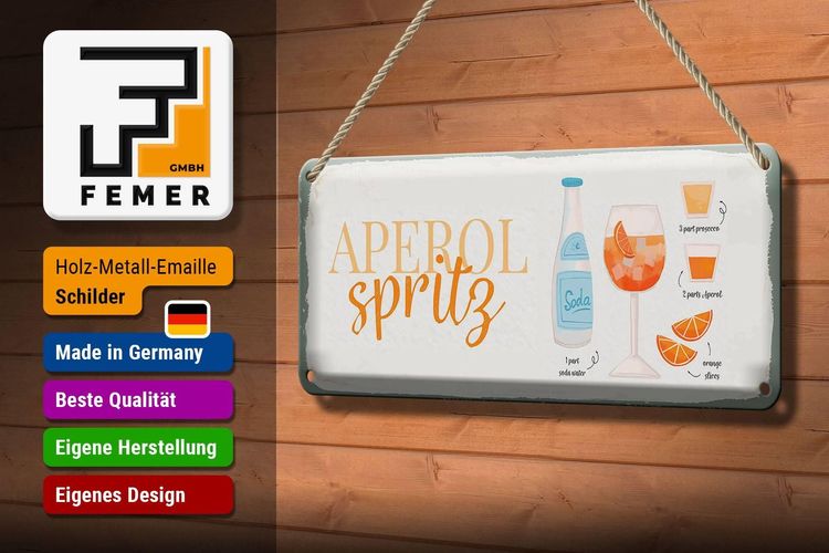 Nostalgic-Art analoge thermometer Martini – L'Aperitivo – cadeau-idee als bar-accessoire, van metaal, vintage design ter decoratie, 6,5 x 28 cm