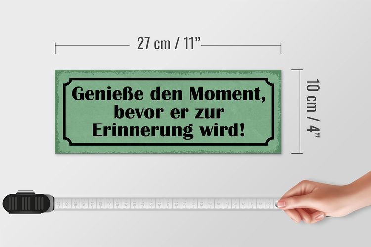 Genieße Den Moment Bevor Er Zur Erinnerung Wird www.hood.de