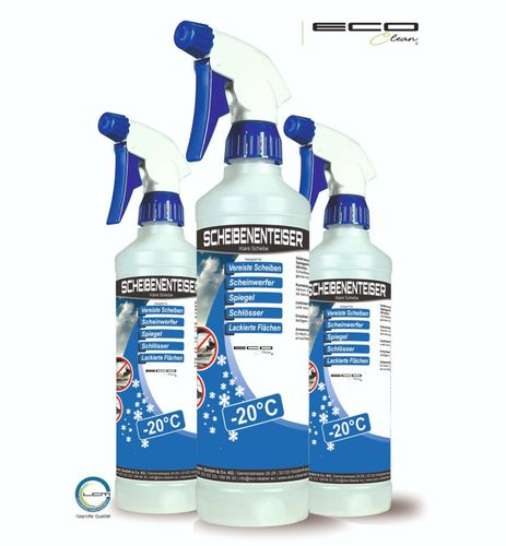 Scheibenenteiser 3 x 500 ml Sprühflasche Scheiben Enteiser Spray kaufen bei