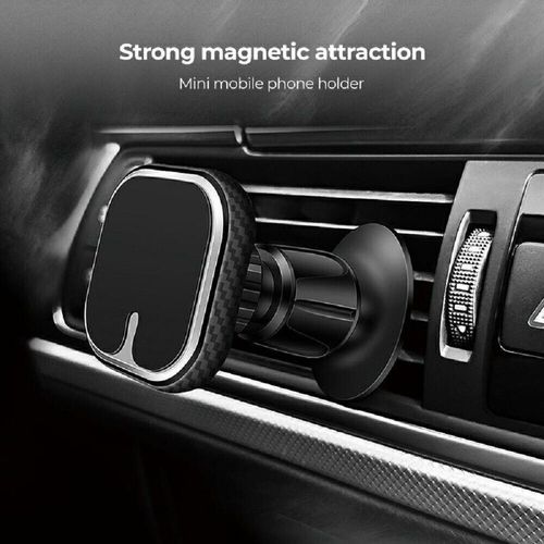 Handyhalterung Auto 360° Magnet Universal KFZ Lüftungsgitter Grau