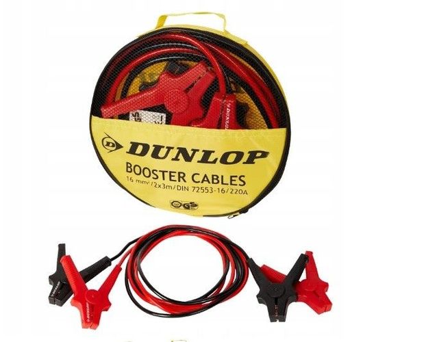 Dunlop Startkabelset Starthilfekabel Überbrückungskabel KFZ PKW