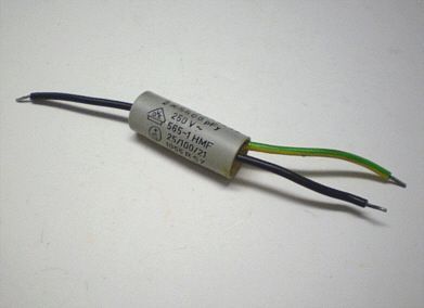 Störschutzfilter Entstörkondensator Kondensator mit Kabel 2x 5600pF 250V  kaufen bei