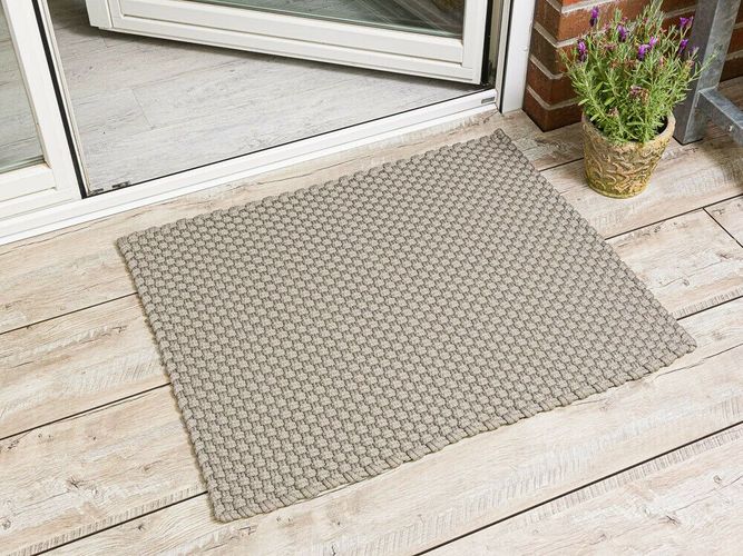 Pad Outdoor Matte UNI SAND BEIGE 72x92 Fussmatte Teppich Pad Concept  Fußmatte kaufen bei