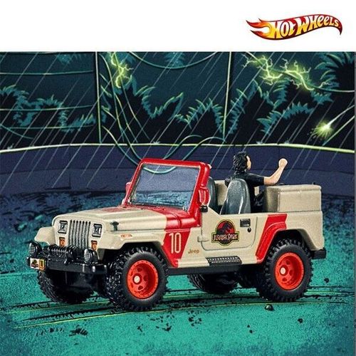 SDCC 2023 HOT WHEELS Jurassic PARK JEEP Wrangler DR. IAN Malcolm kaufen bei  Hood.de