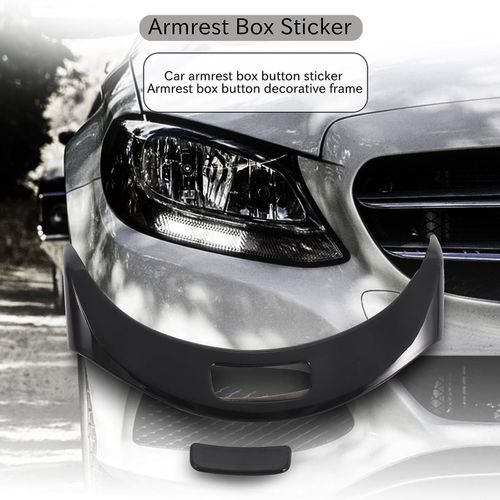 Auto Mittelkonsole Armlehne Box Tasten Rahmen Dekoration Aufkleber Trim  kompatibel kaufen bei