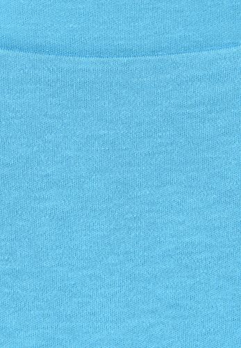 Street One Blau in Softes Hood.de Blue Langarmshirt Light Farbrichtung kaufen Aquamarine - bei