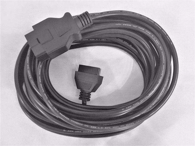 OBD 2 Verlängerung Kabel Stecker Adapter Buchse Diagnose voll belegt kaufen  bei