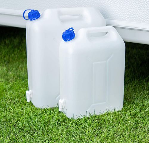 Wasserkanister 20L mit Ablasshahn Wasserbehälter TrinkwasserKanister  Behälter kaufen bei