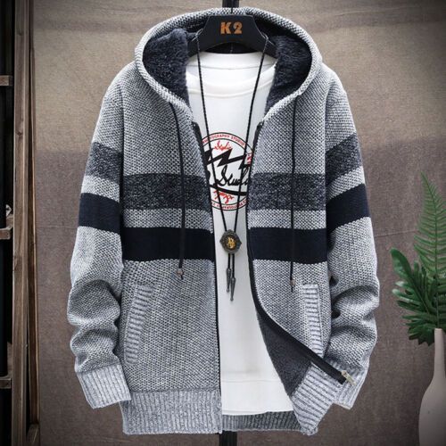 thick fleece zip hoodie