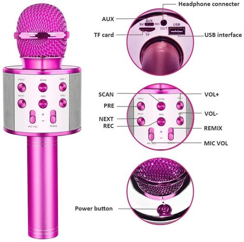 Drahtloses Bluetoot Mikrofon für Kinder