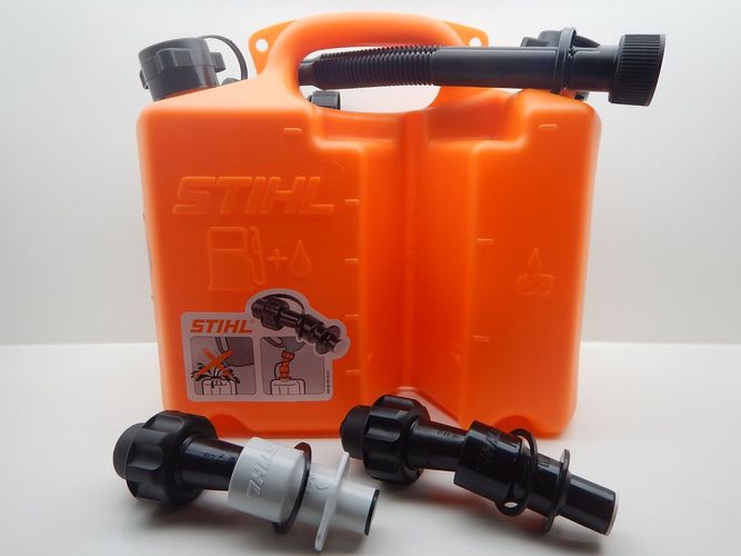 Stihl Kanister orange Standard 5L Benzin 3L Kettenöl Einfüller  Einfüllsystem kaufen bei