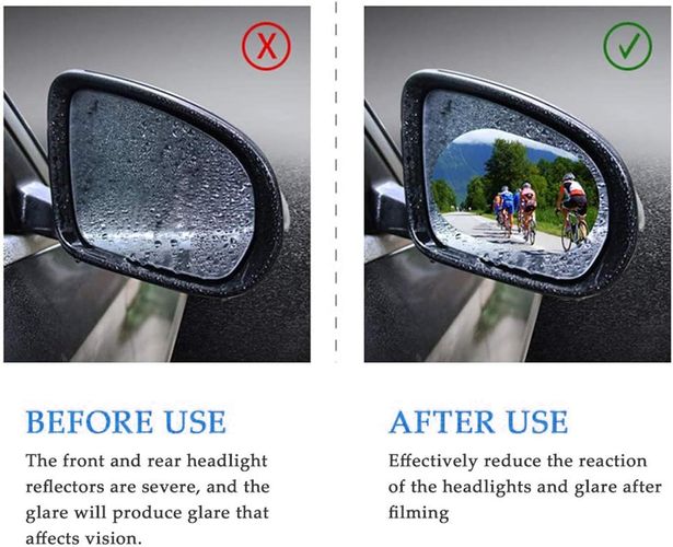 Auto Rückspiegel Regenschutz Folie, Auto Rückspiegel Seitenspiegel