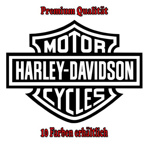 Harley Davidson Auto Aufkleber Sticker Tuning Styling Fun Bike Wunschfarbe  (250) kaufen bei