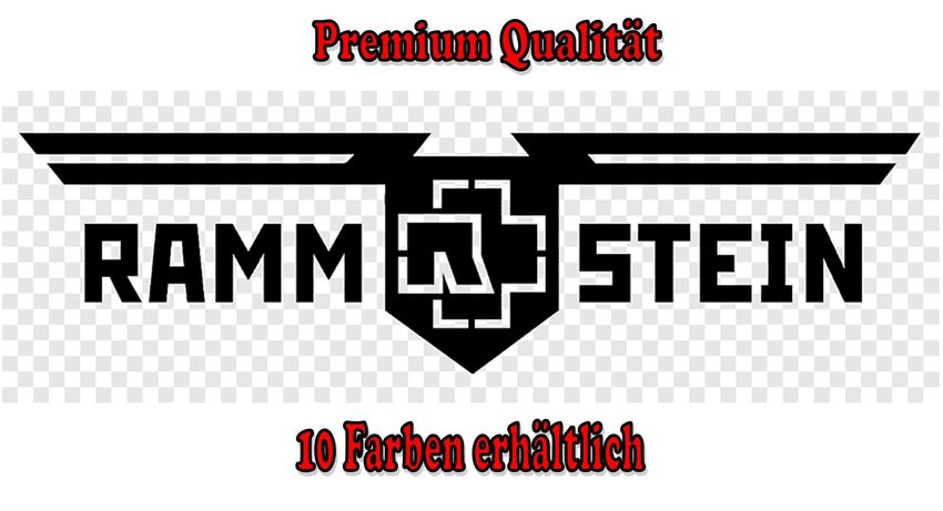 Rammstein Equilizer Auto Aufkleber Sticker Tuning Styling Bike