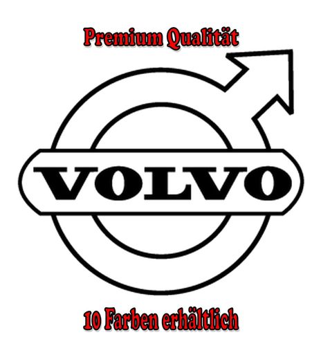 Volvo Auto Aufkleber Sticker Tuning Styling Fun Bike Wunschfarbe (261)  kaufen bei