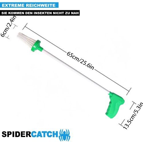 Attrape-insectes Vivants – 2 Pièges Transparents Pour Capturer Araignées, Guêpes… Sans Les Tuer – Pour La Maison