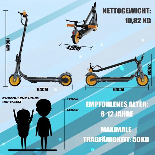 RCB Elektro-Kinderroller R7X Elektro-Roller für Kinder , 7 Zoll  Elektroscooter, 150W kaufen bei