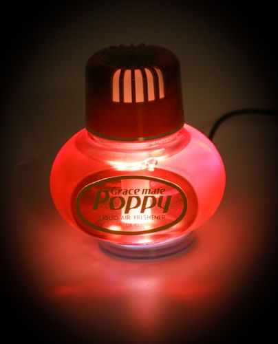 Original Poppy Lufterfrischer mit LED-Beleuchtung, 5 Volt USB