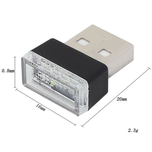 Auto-LED-Atmosphärenlicht,5 USB-Auto-Innendekorationslichter kaufen bei