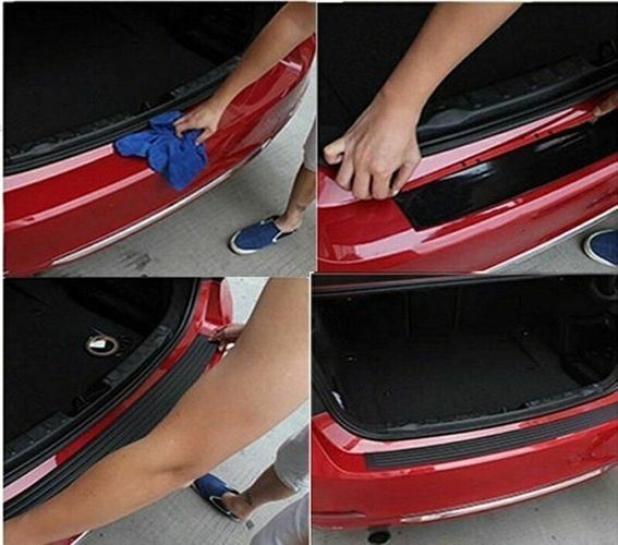 Universal Auto Stoßstangenschutz Ladekantenschutz Gummi Folie