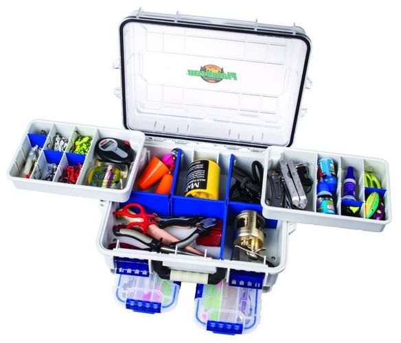 Boîte De Pêche étanche Flambeau 4005WPBC - 47,5x34,5x24,9cm - Avec 2 Boîtes à Appâts
