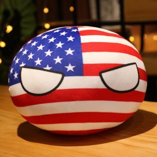10cm Countryball Plüschtier – Polenball-Anhänger Als Süßes Geschenk Oder Deko