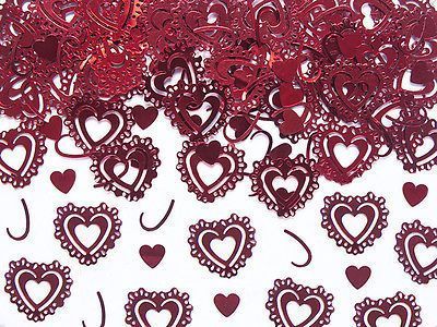 Streudeko Tischdeko Herz Herzen Hochzeit Valentinstag