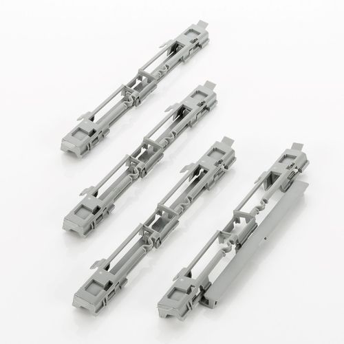 4x DACH TRÄGER LEISTE ABDECKUNG DECKEL Links+rechts Für OPEL ASTRA H ZAFIRA B