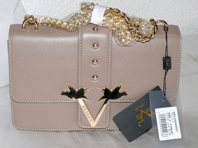 Versace VI20AI0021 Tracolla 19V69 Italia Design Damen Schulter Tasche Beige  Gold kaufen bei Hood.de -